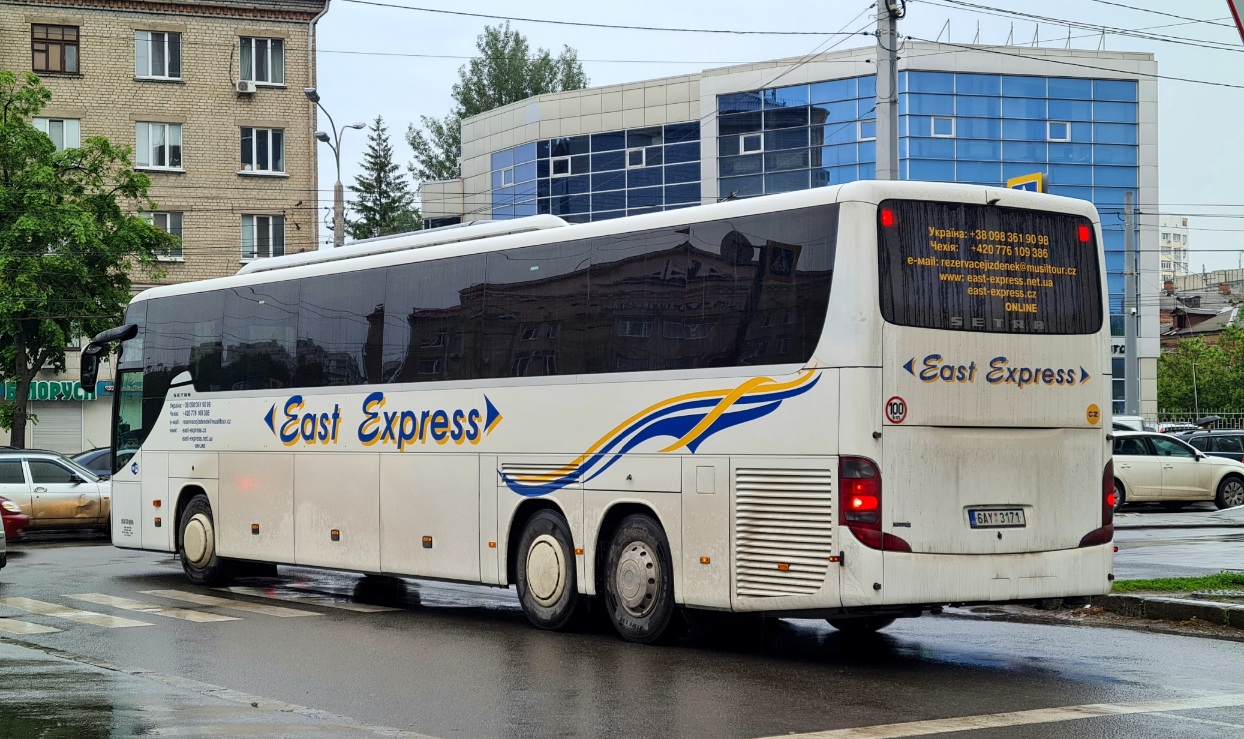 Čehija, Setra S417GT-HD № 6AY 3171