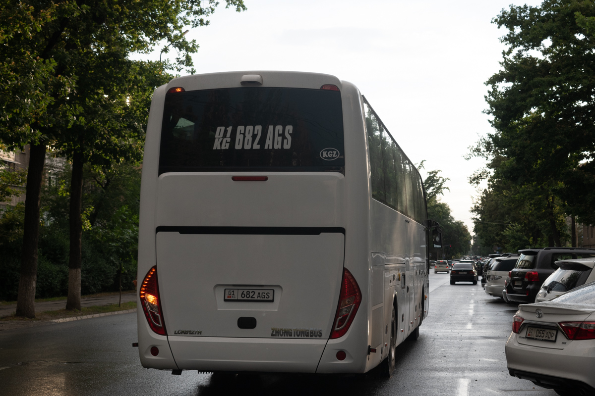 Кыргызстан, Zhong Tong LCK6127H ComPass № 01 682 AGS