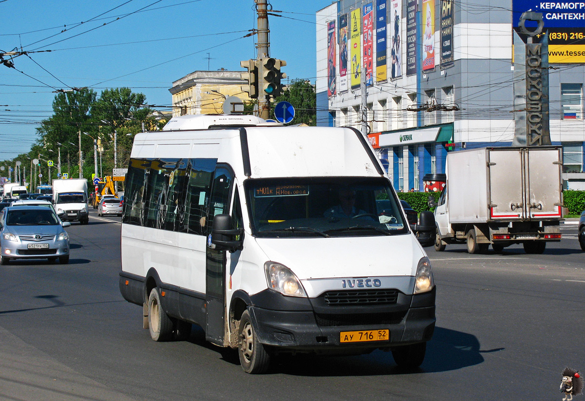 Нижегородская область, Нижегородец-2227UU (IVECO Daily) № АУ 716 52