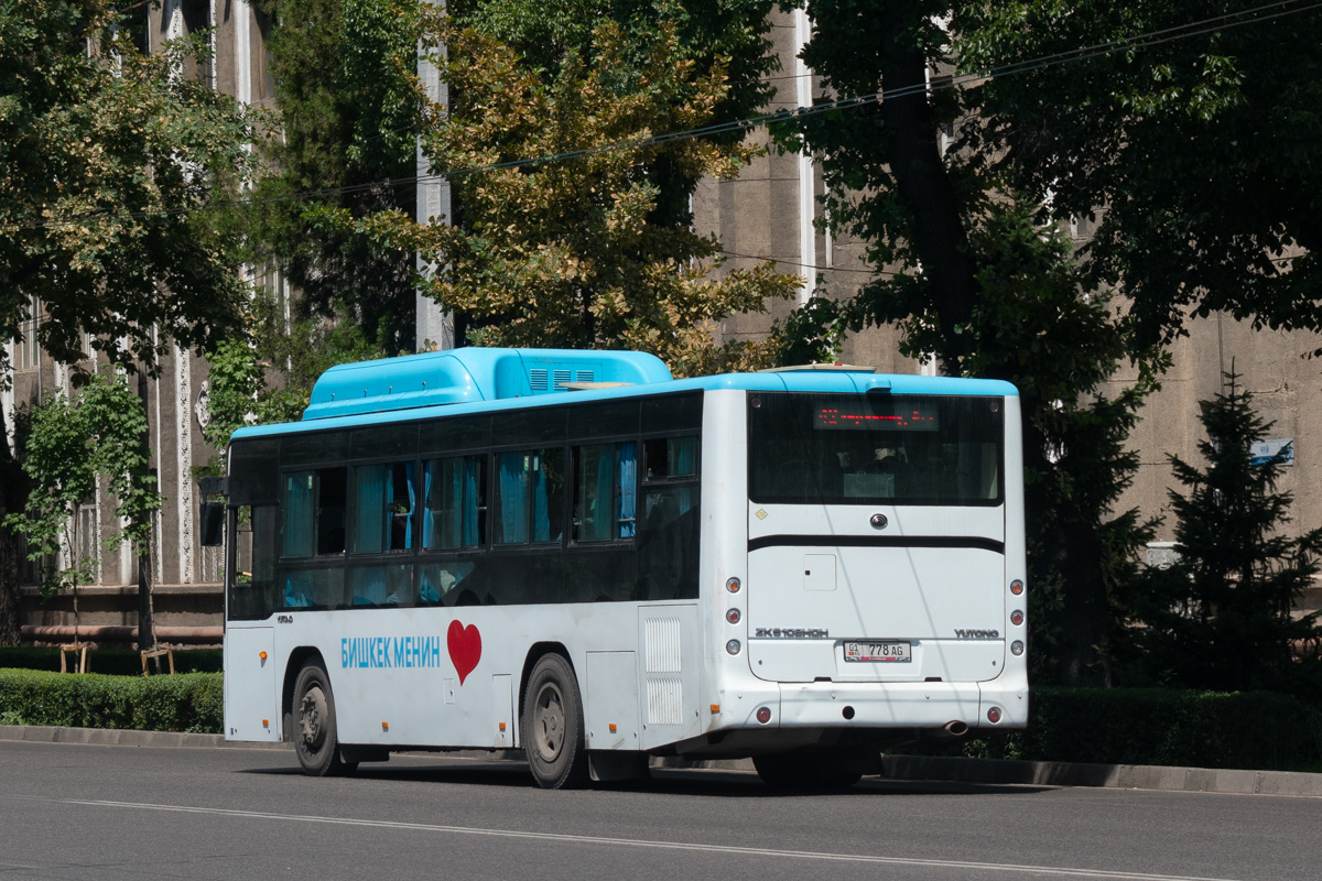 Кыргызстан, Yutong ZK6108HGH № 01 778 AG