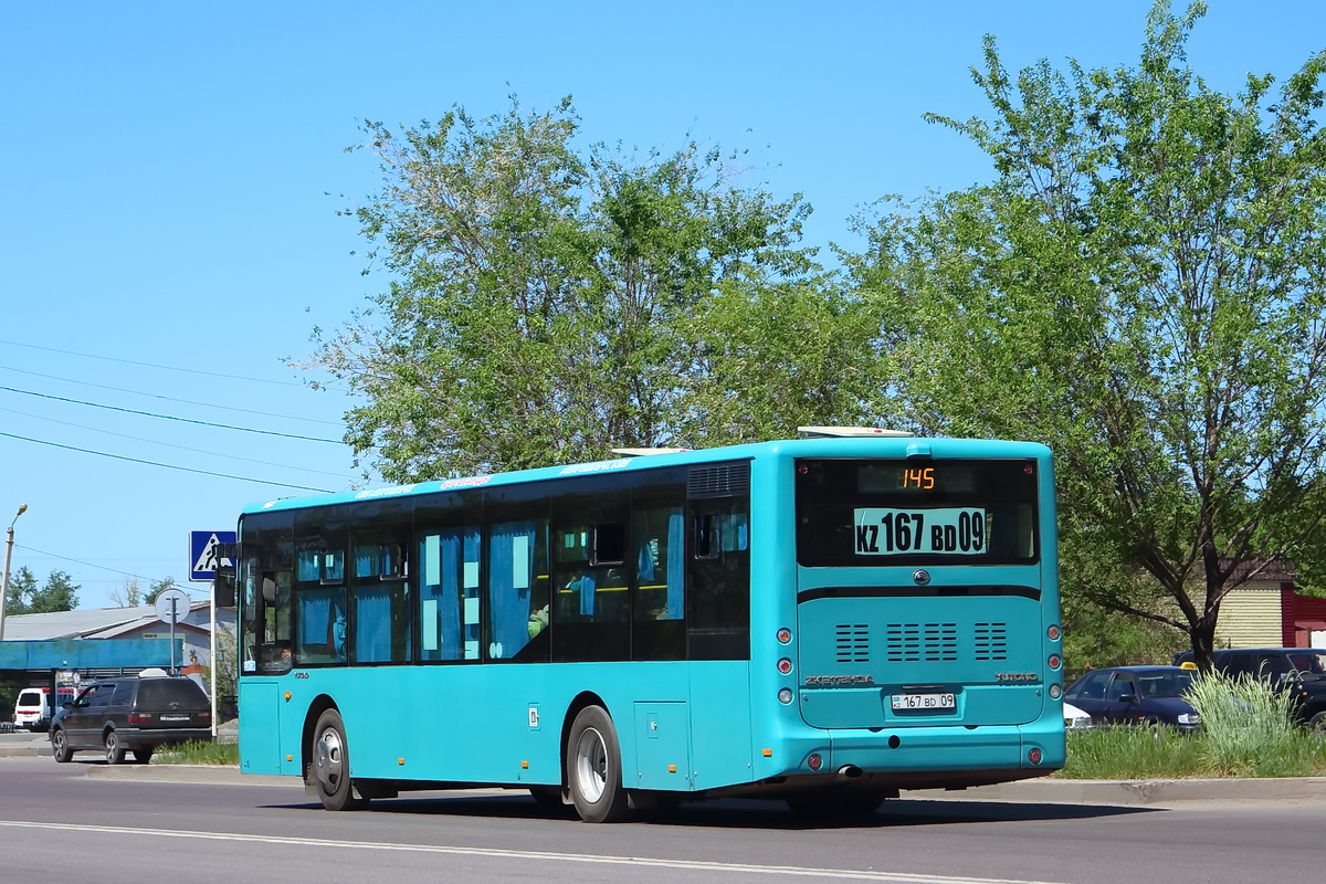 Карагандинская область, Yutong ZK6118HGA № 167 BD 09