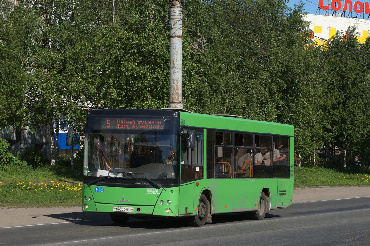 Архангельская область, МАЗ-206.085 № 7006