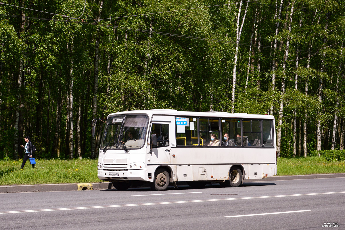 Санкт-Петербург, ПАЗ-320402-05 № 7936