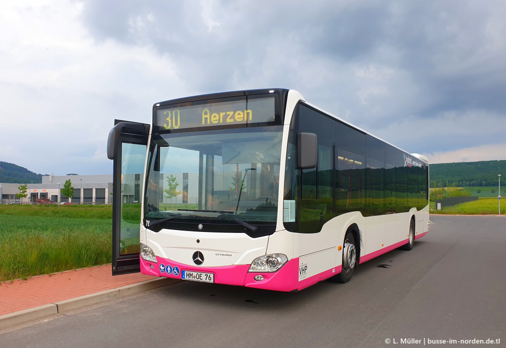 Нижняя Саксония, Mercedes-Benz Citaro C2 hybrid № 76