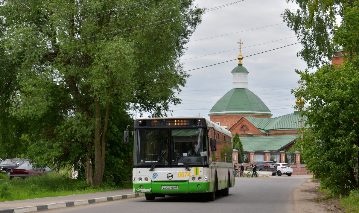 Рязанская область, ЛиАЗ-5292.21 № 0674