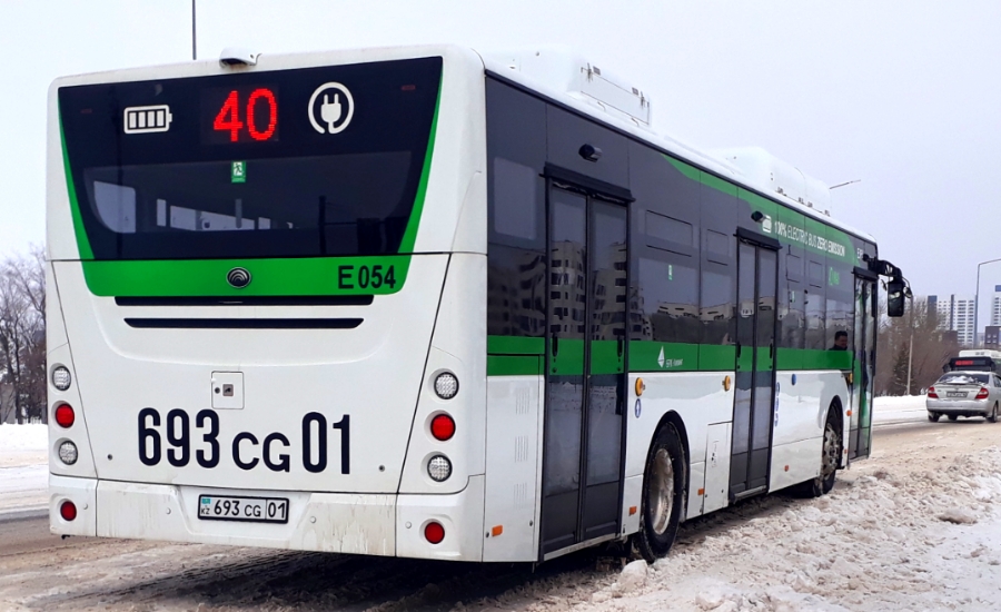 Астана, Yutong E12 (ZK6128BEVG) (СарыаркаАвтоПром) № E054