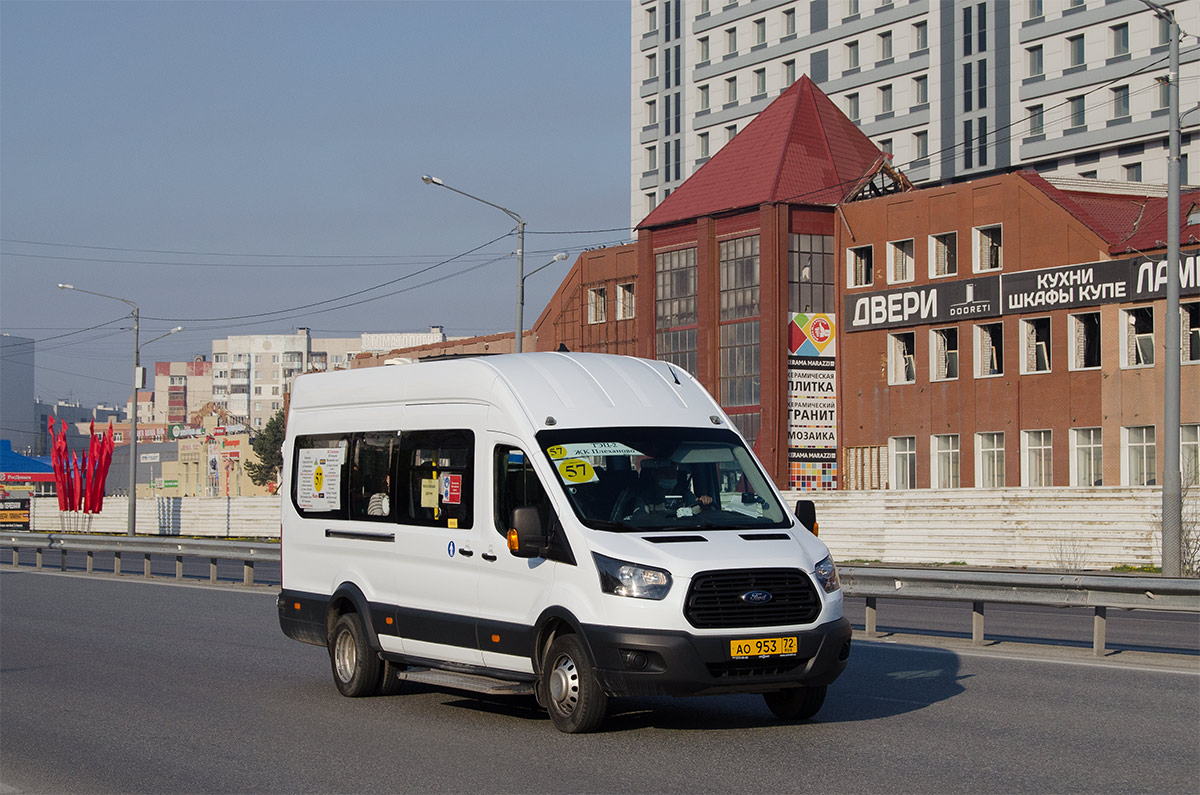 Тюменская область, Ford Transit FBD [RUS] (Z6F.ESG.) № АО 953 72