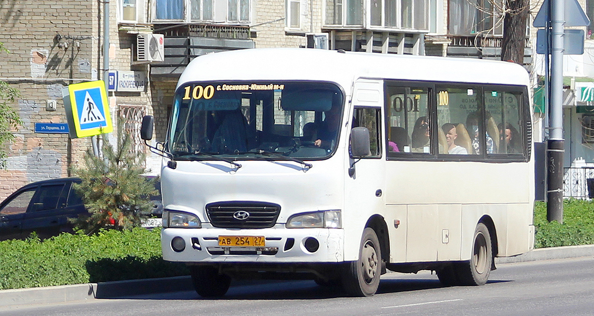 Хабаровский край, Hyundai County SWB (группа ТагАЗ) № АВ 254 27