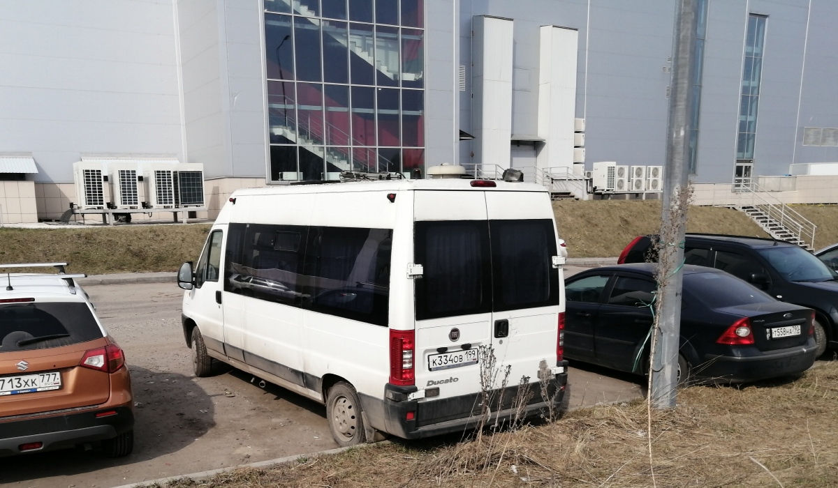 Москва, FIAT Ducato 244 CSMMC, -RT № К 334 ОВ 199