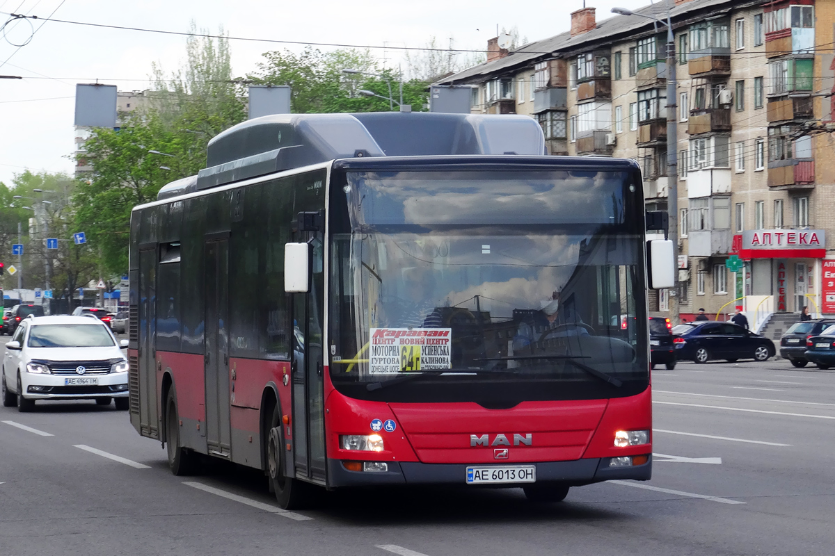 Днепропетровская область, MAN A21 Lion's City NL273 LPG № AE 6013 OH