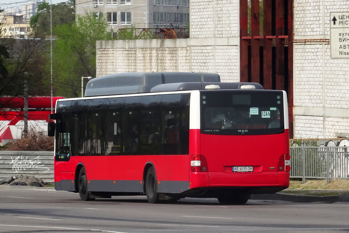 Днепропетровская область, MAN A21 Lion's City NL273 LPG № AE 6015 OH