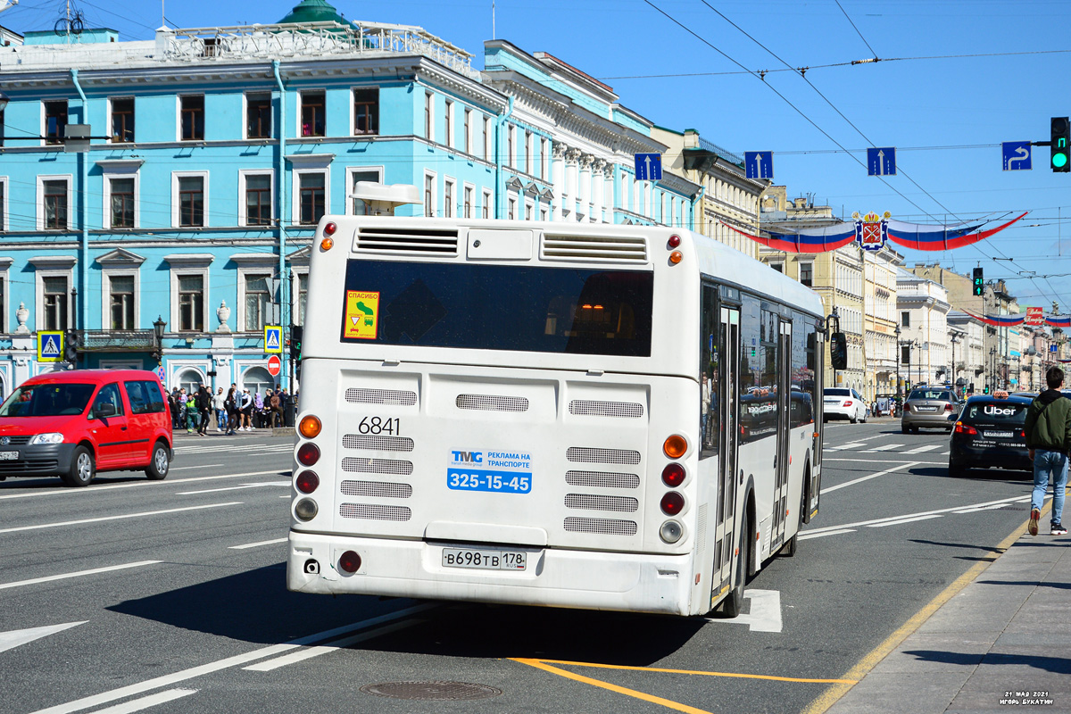 Санкт-Петербург, ЛиАЗ-5292.60 № 6841