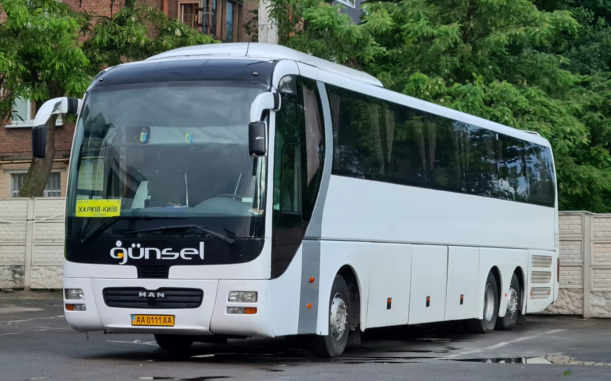 Киев, MAN R08 Fortuna Mega RHC464 № AA 0111 AA