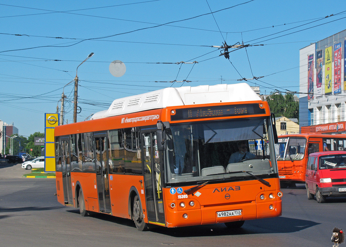 Нижегородская область, ЛиАЗ-5292.67 (CNG) № 15305