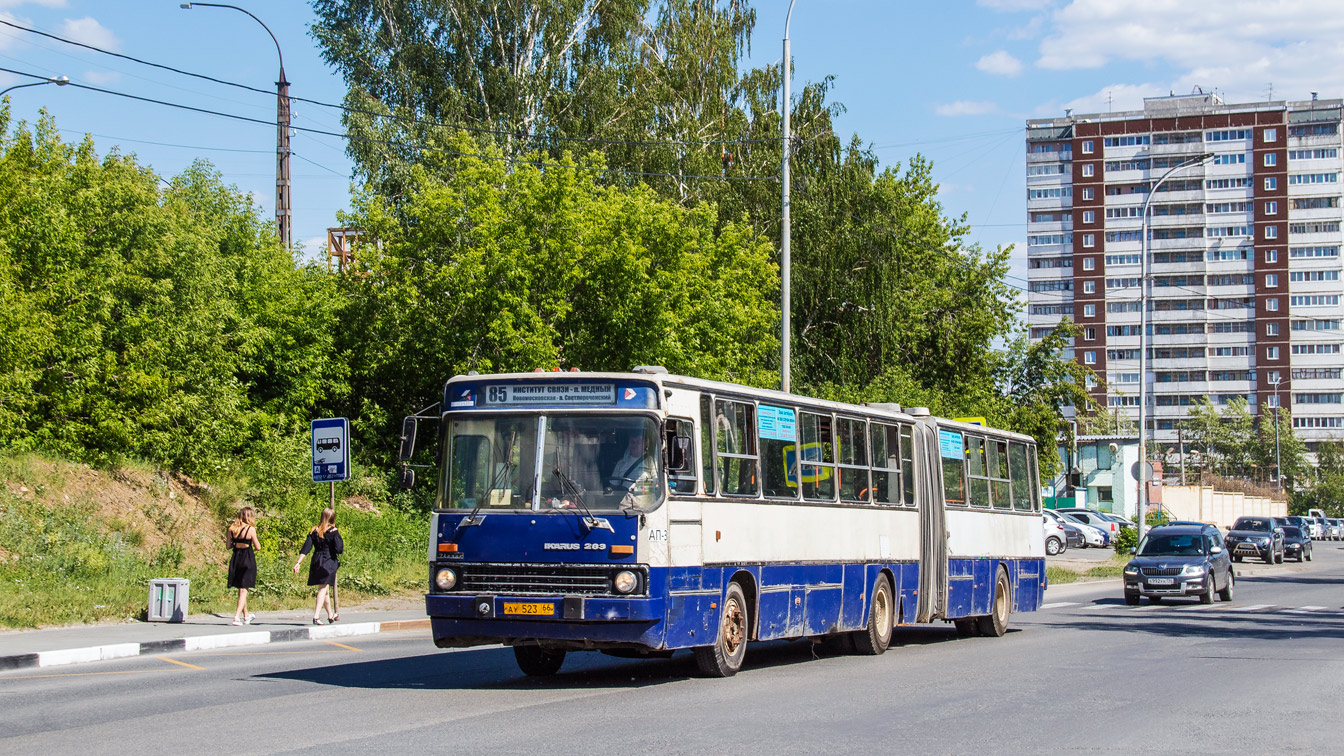 Свярдлоўская вобласць, Ikarus 283.10 № 919