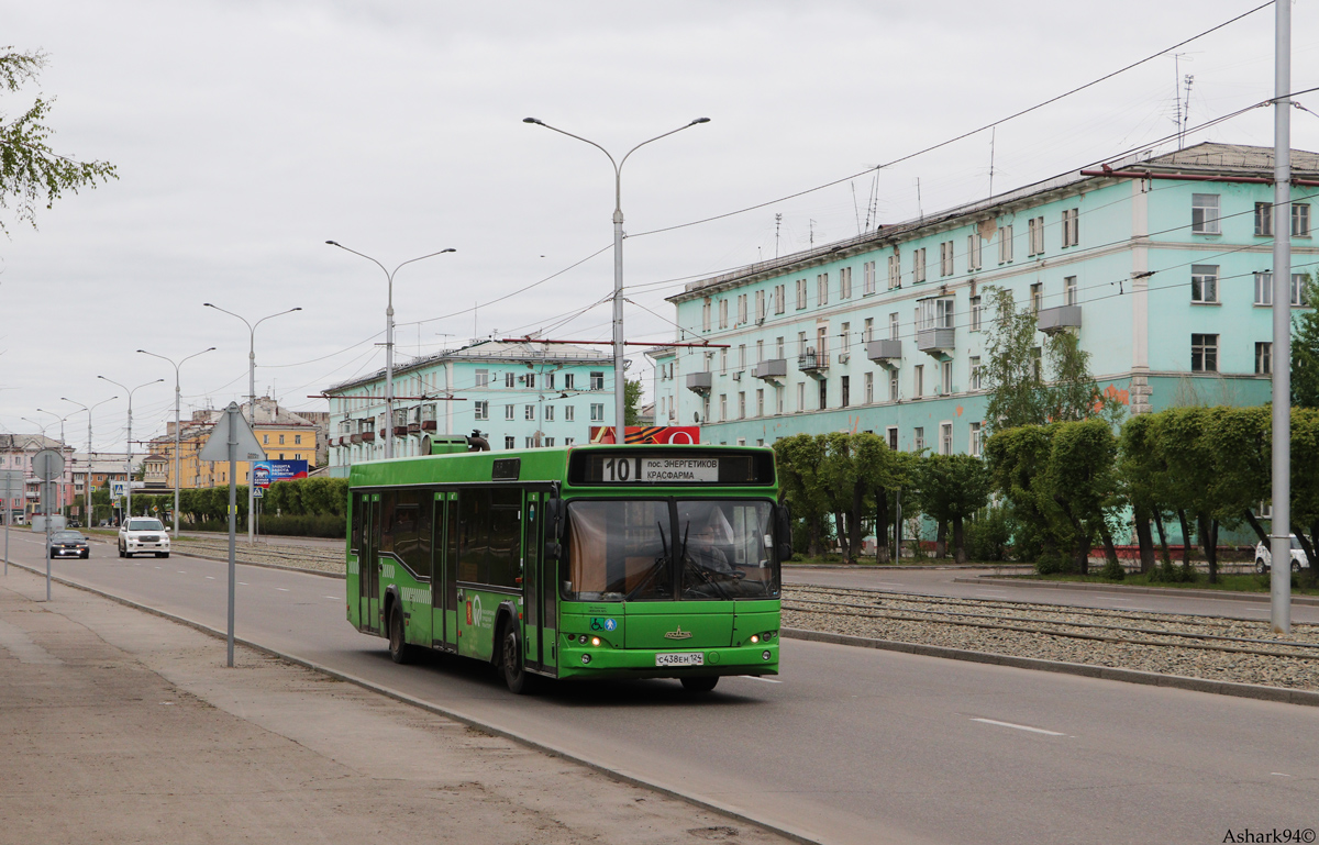 Красноярский край, МАЗ-103.476 № С 438 ЕН 124