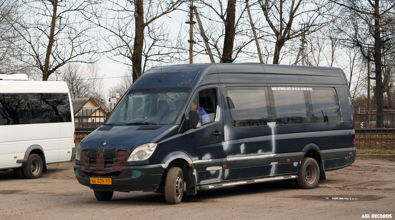 Псковская область, Mercedes-Benz Sprinter W906 515CDI № АВ 039 60