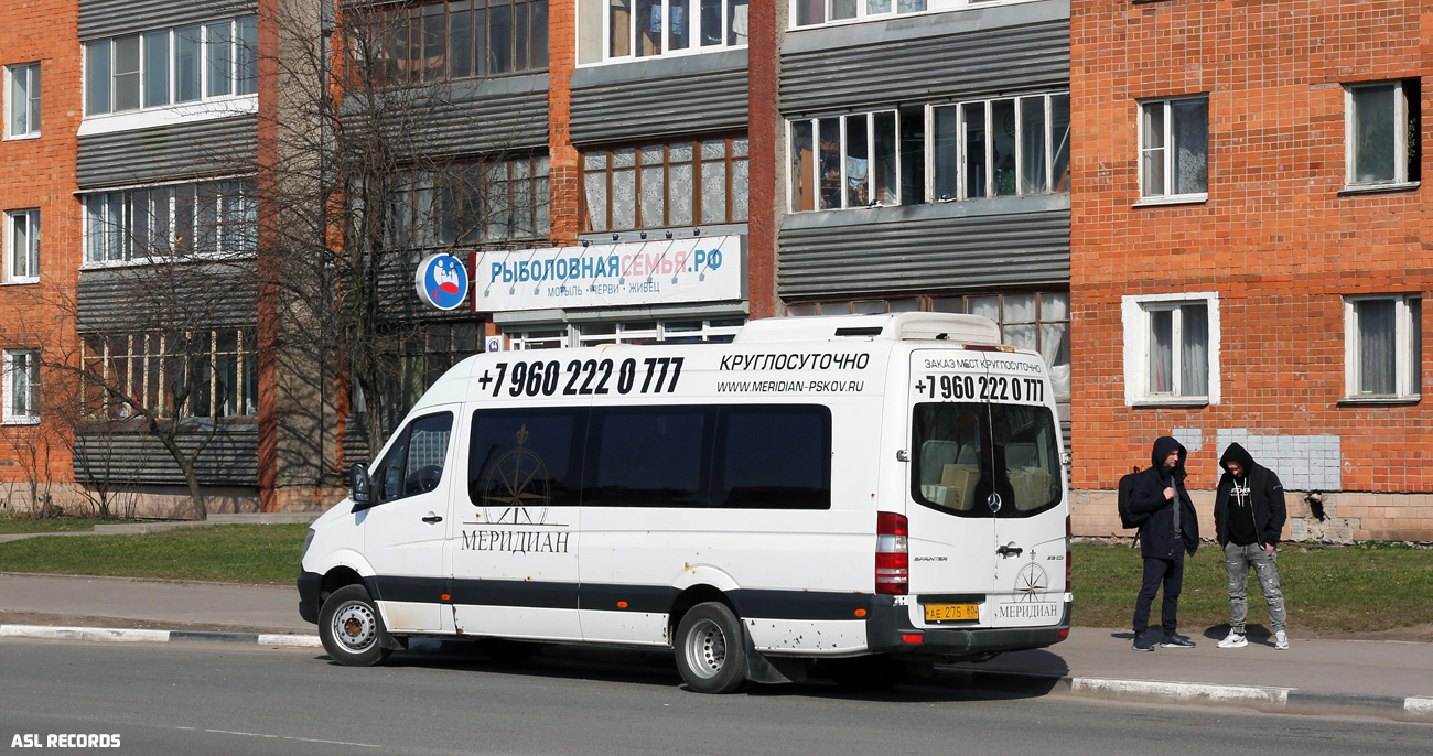 Псковская область, Луидор-223602 (MB Sprinter) № АЕ 275 60