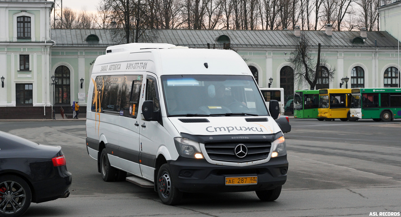 Псковская область, Луидор-223602 (MB Sprinter) № АЕ 287 60