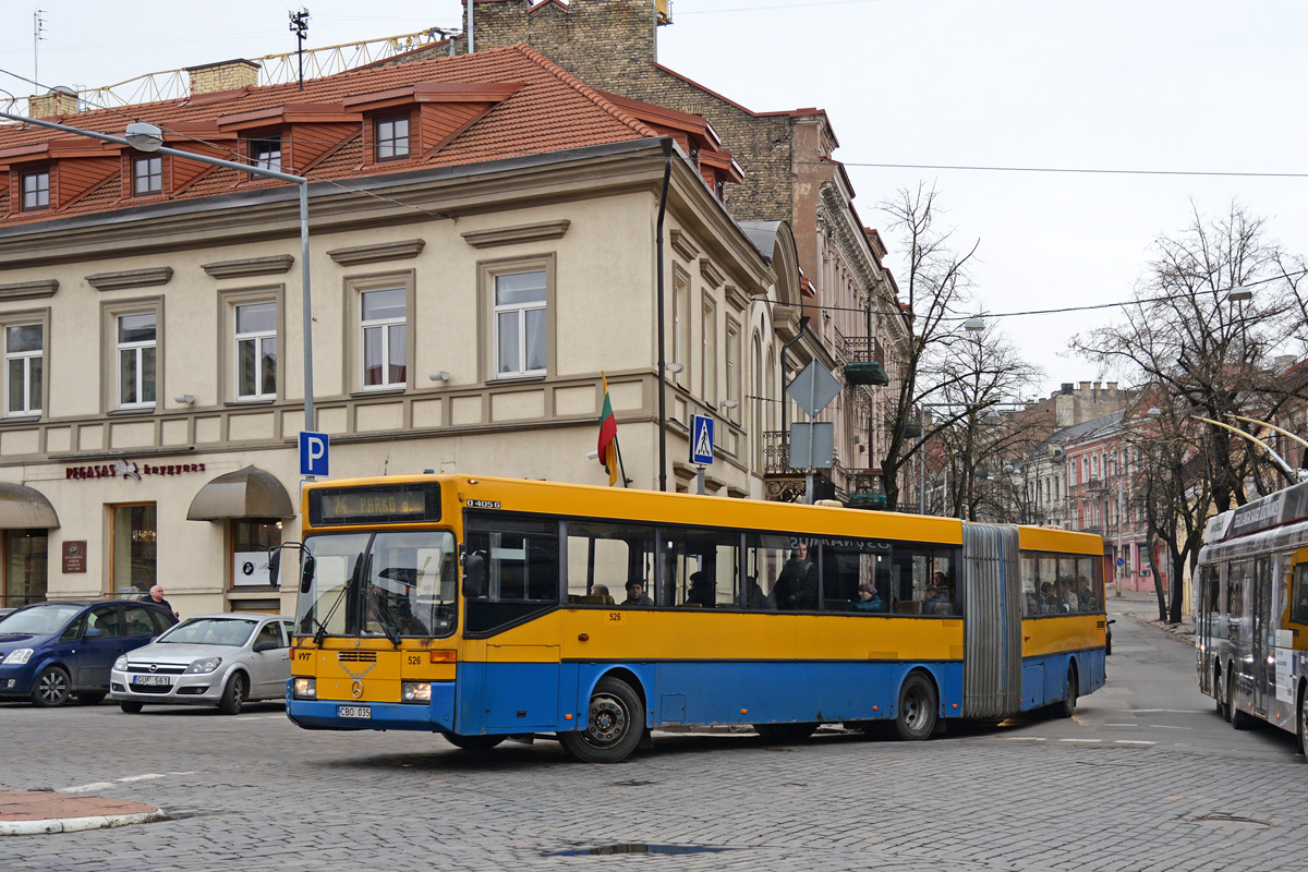 Литва, Mercedes-Benz O405G № 526