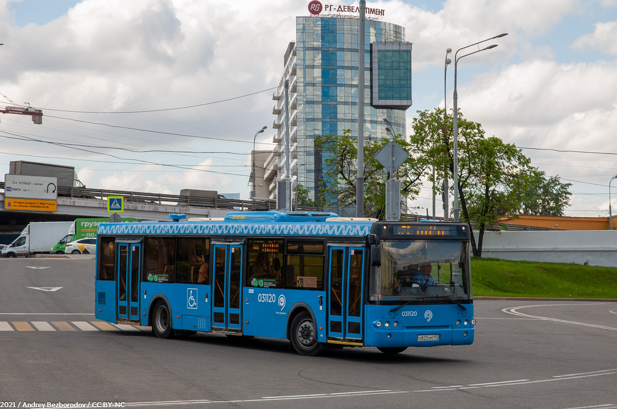 Москва, ЛиАЗ-5292.22 (2-2-2) № 031120