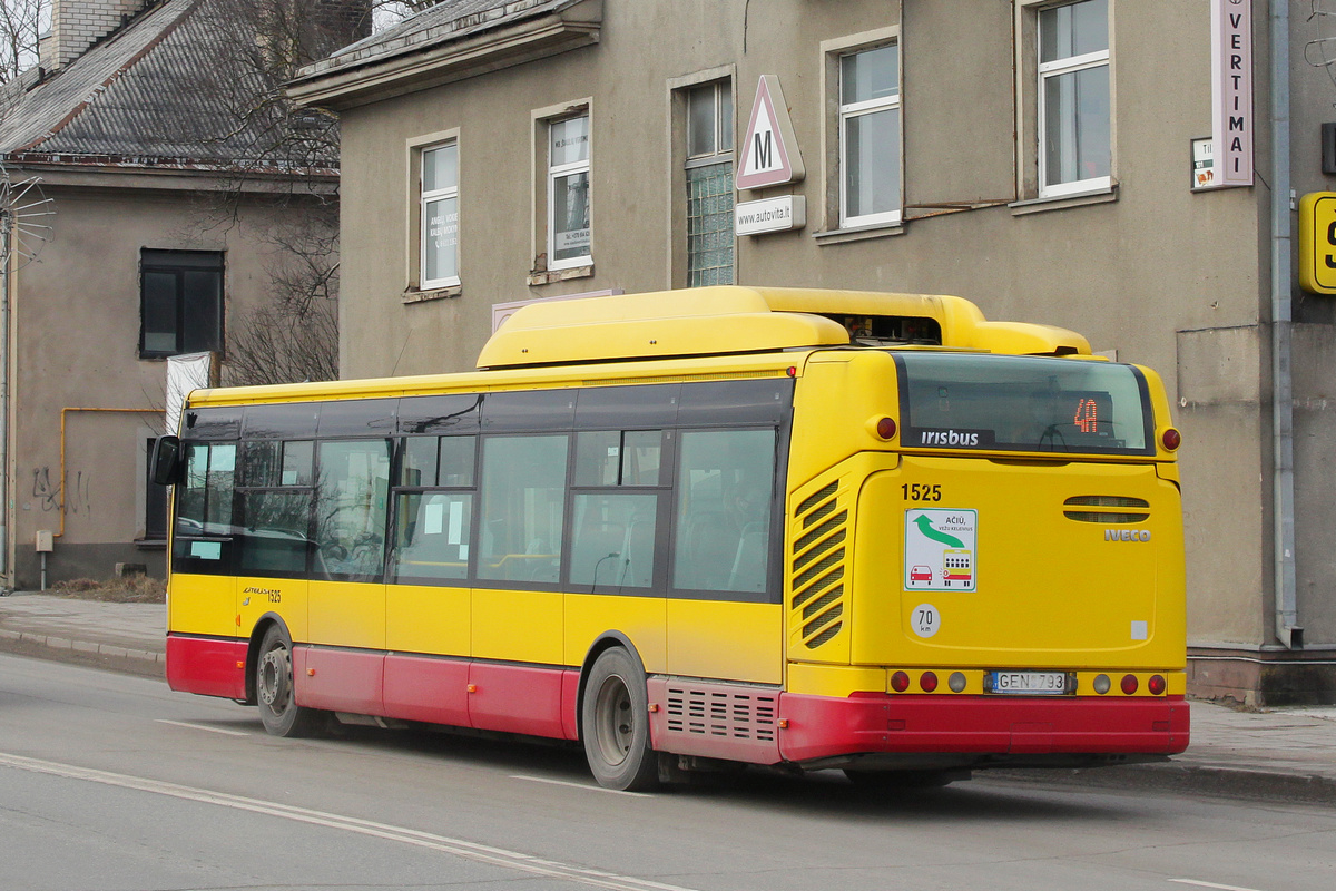 Литва, Irisbus Citelis 12M CNG № 1525
