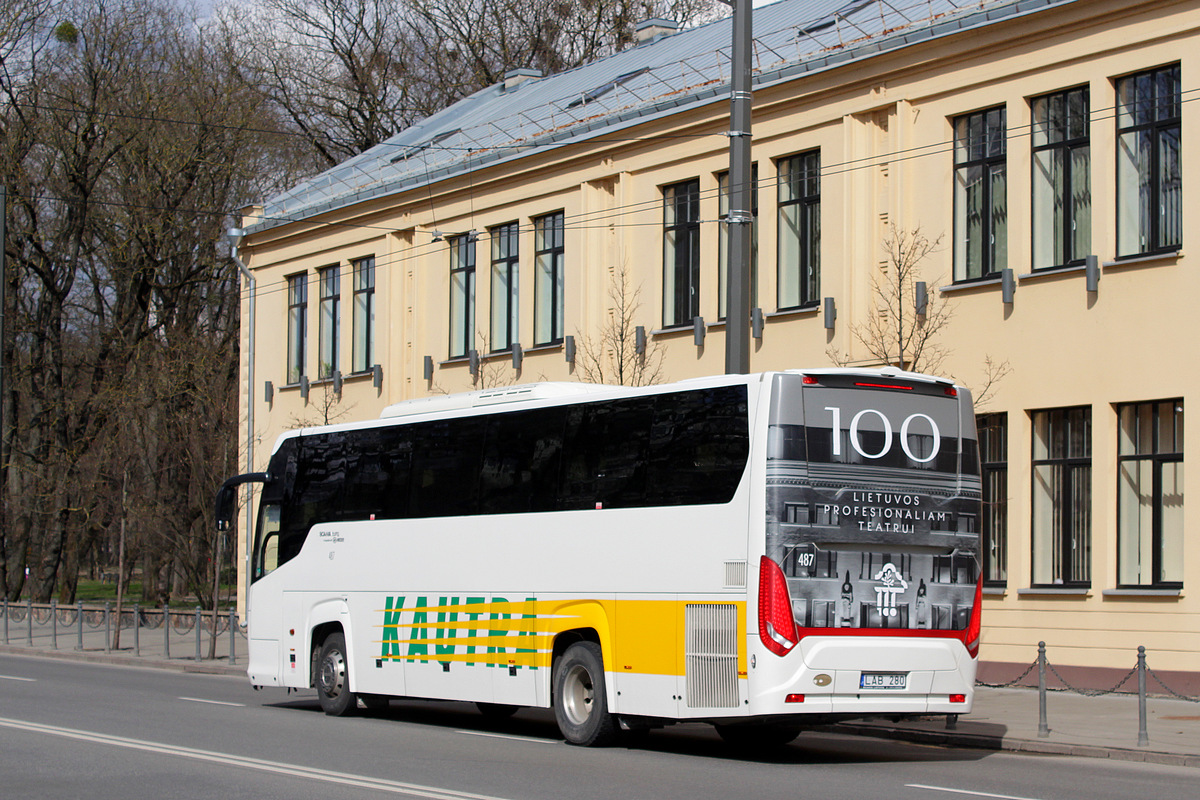 Литва, Scania Touring HD 12.0 № 487