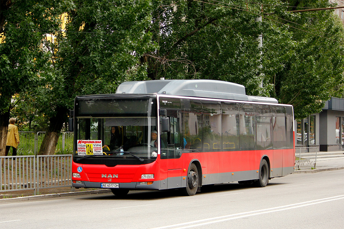 Днепропетровская область, MAN A21 Lion's City NL273 LPG № AE 6017 OH