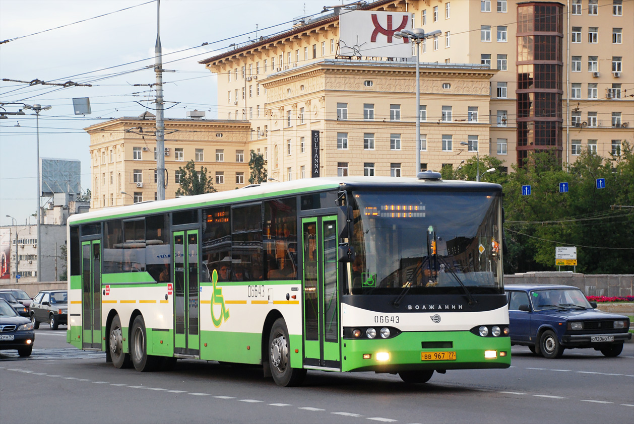 Москва, Волжанин-6270.10 № 06643