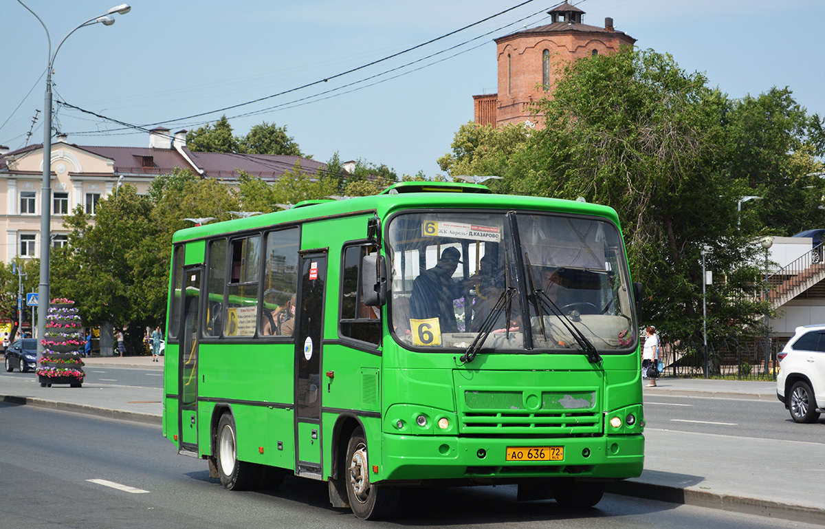 Тюменская область, ПАЗ-320402-05 № АО 636 72