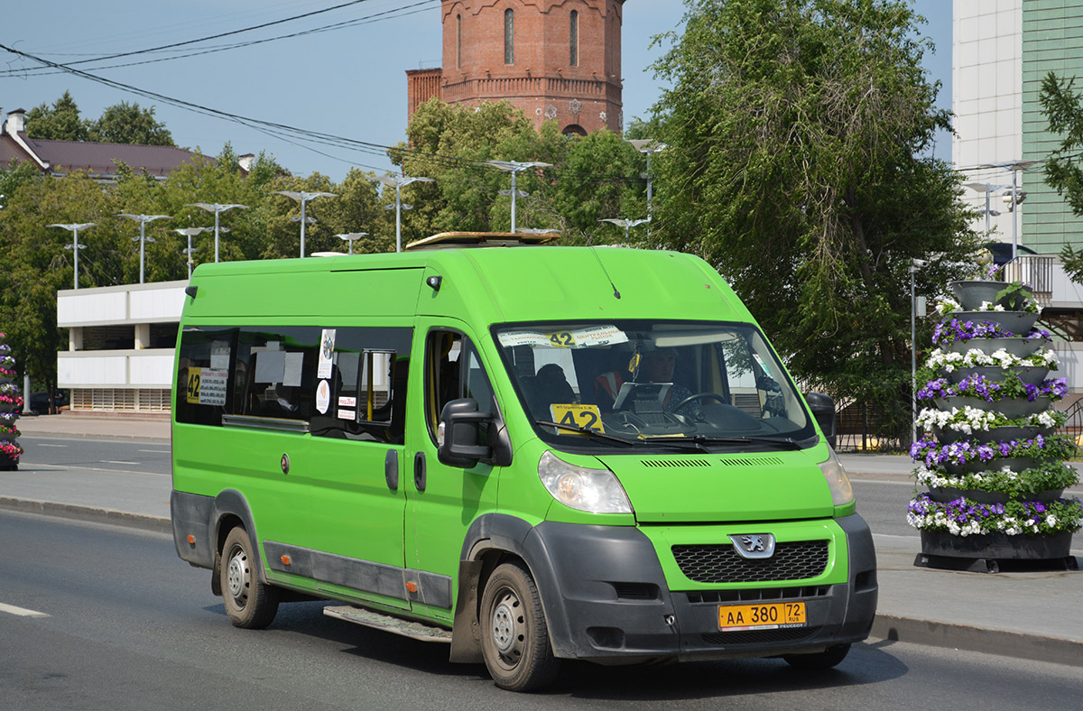 Тюменская область, Нижегородец-2227SK (Peugeot Boxer) № АА 380 72