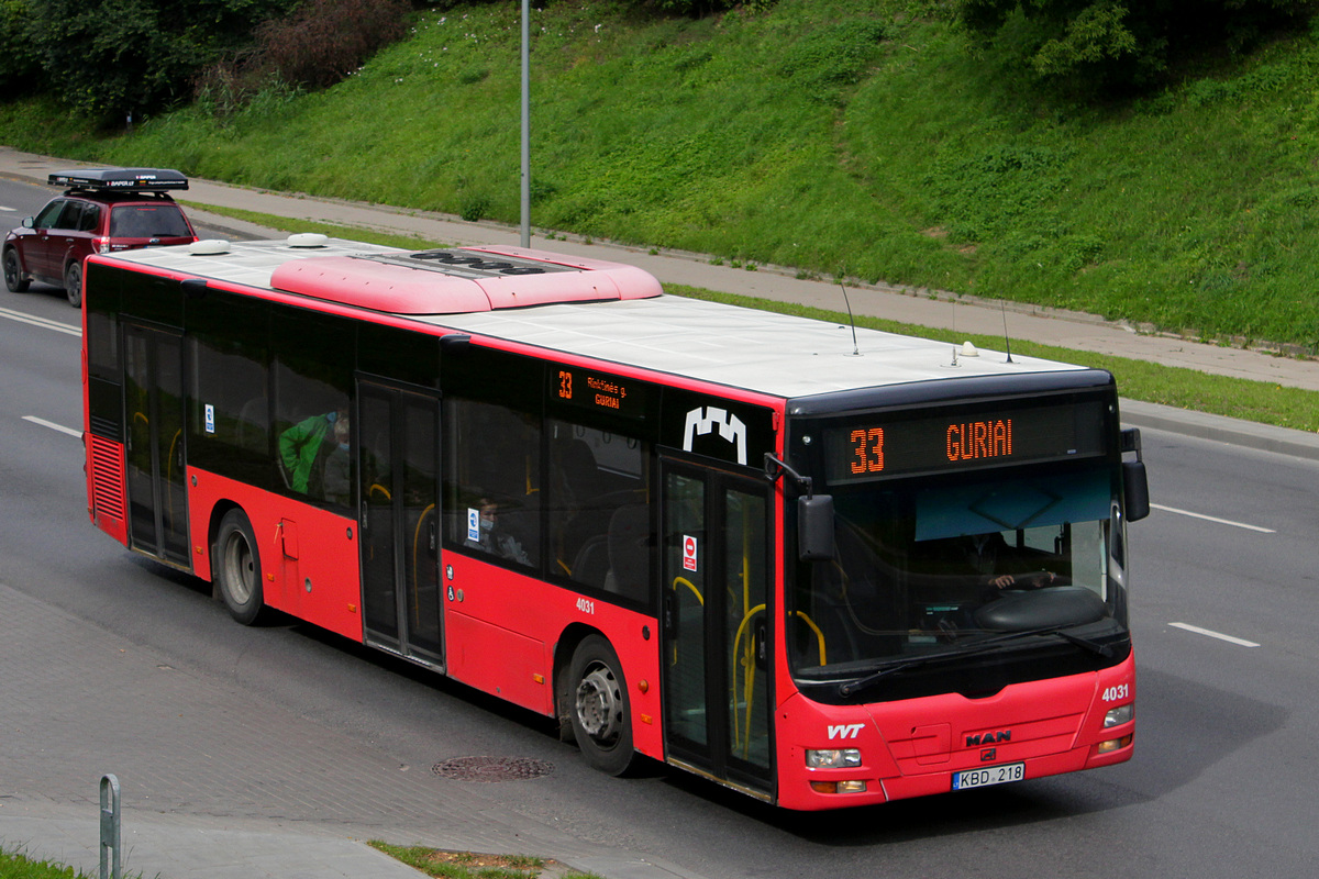 Литва, MAN A21 Lion's City NL273 № 4031