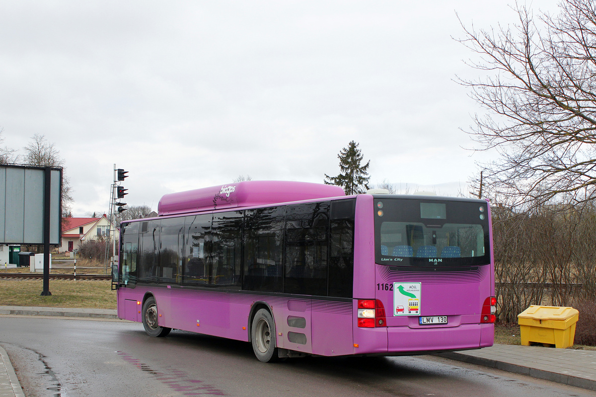 Литва, MAN A21 Lion's City NL243 CNG № 1162