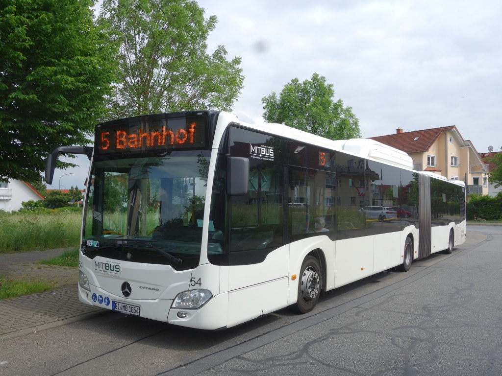 Гессен, Mercedes-Benz Citaro C2 G NGT № 54