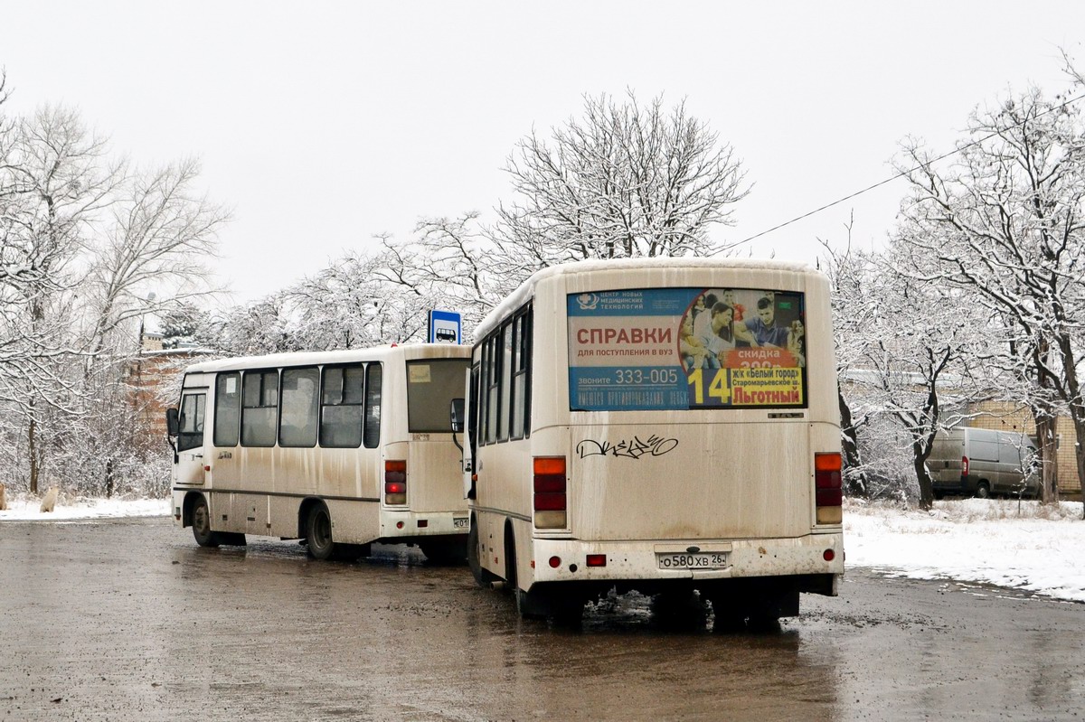 Ставропольский край, ПАЗ-320302-08 № О 580 ХВ 26