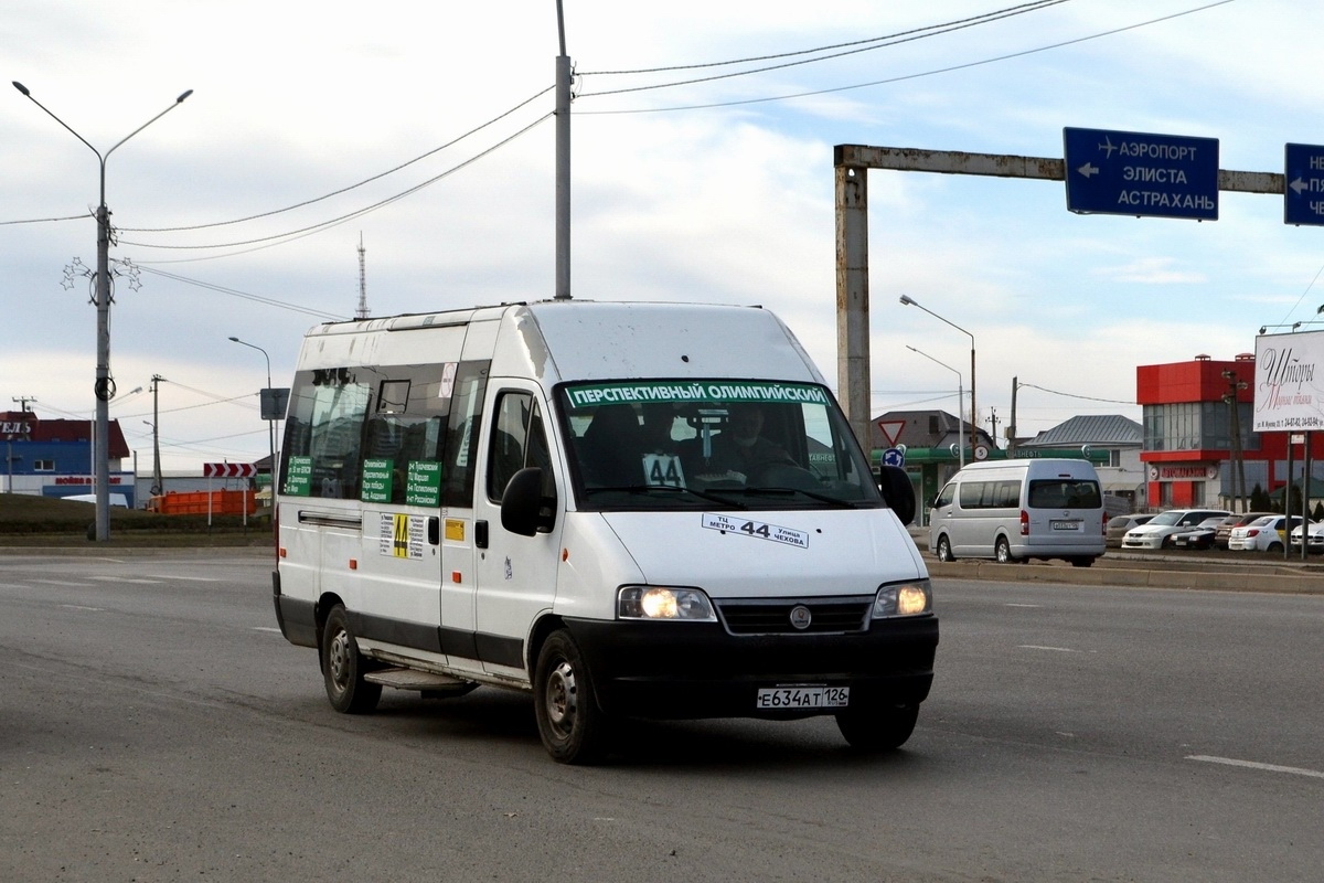 Ставропольский край, FIAT Ducato 244 [RUS] № Е 634 АТ 126