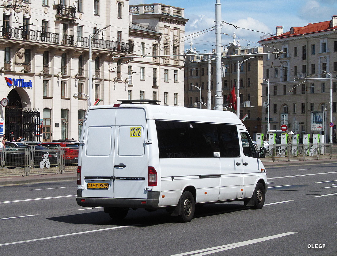Minsk, Mercedes-Benz Sprinter № 7 ТЕХ 8498