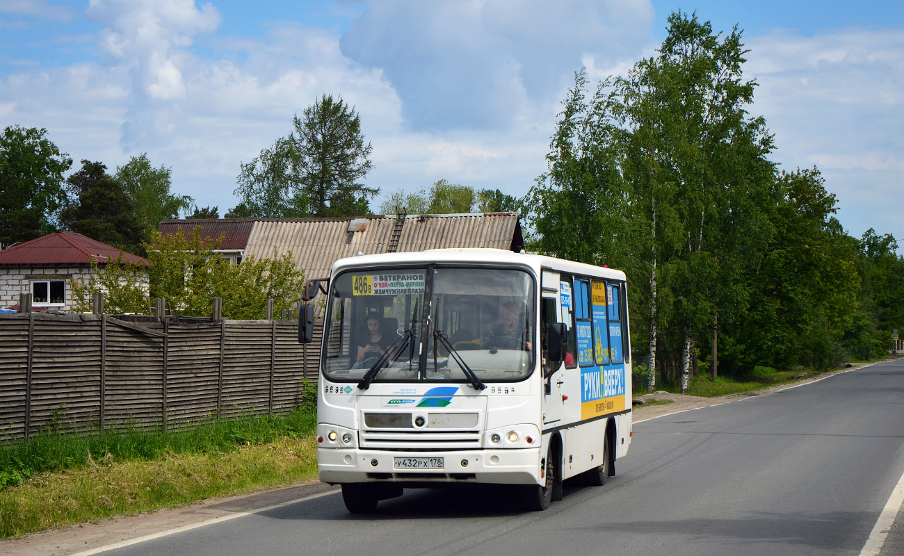 Санкт-Петербург, ПАЗ-320302-11 № 9698