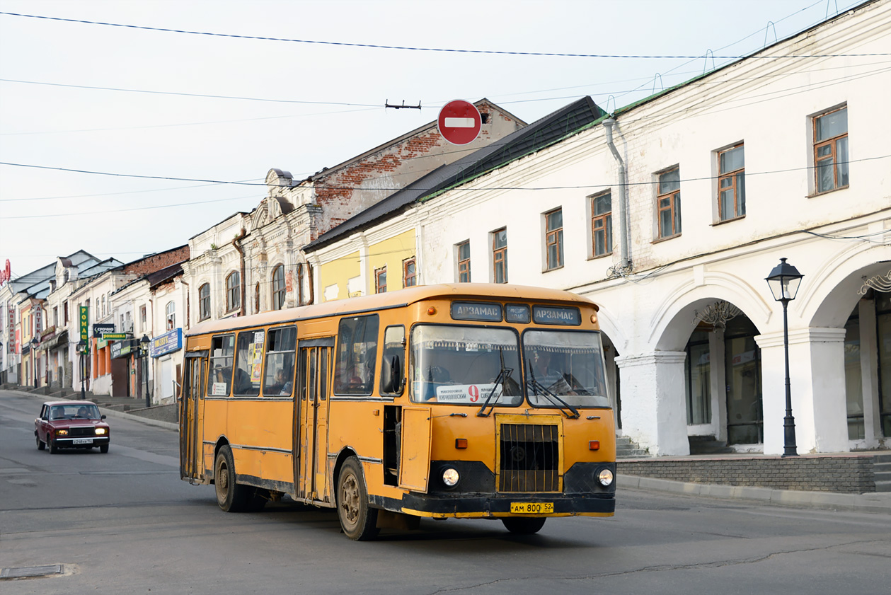 Нижегородская область, ЛиАЗ-677МБ № АМ 800 52