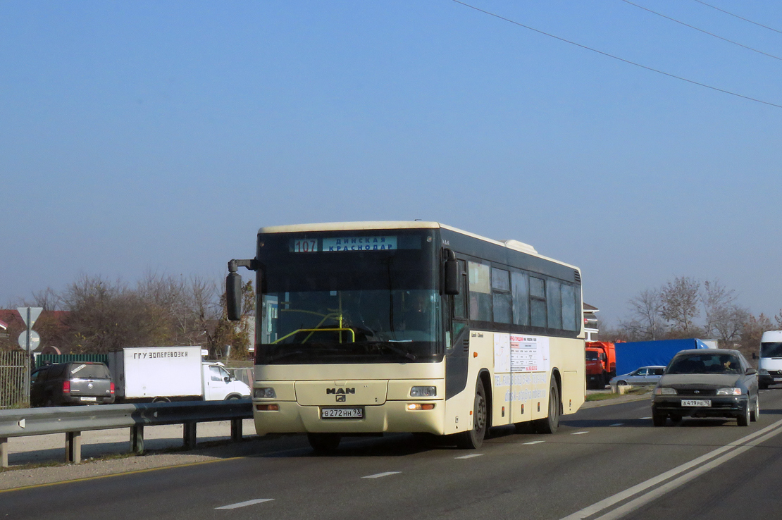 Краснодарский край, MAN A72 Lion's Classic SÜ313 № В 272 НН 93