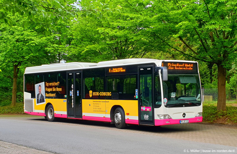 Нижняя Саксония, Mercedes-Benz O530LE Citaro facelift LE № 131 Нижняя Саксония, Mercedes-Benz O530LE Citaro facelift LE № 131