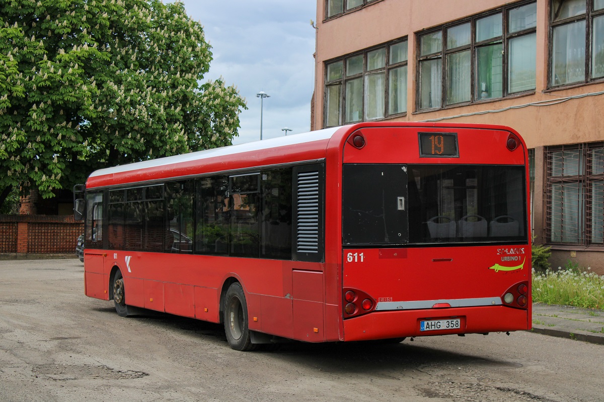 Литва, Solaris Urbino II 12 № 611