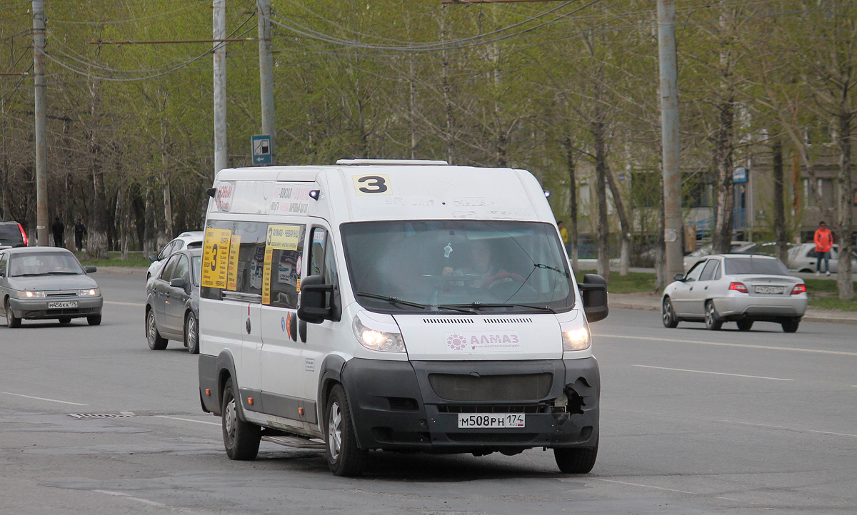 Челябинская область, Нижегородец-FST613 (FIAT Ducato) № М 508 РН 174