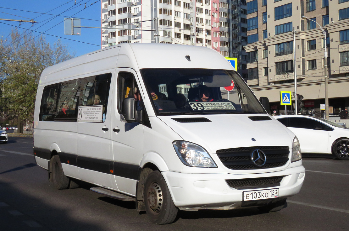 Краснодарский край, Луидор-22360C (MB Sprinter) № Е 103 КО 123