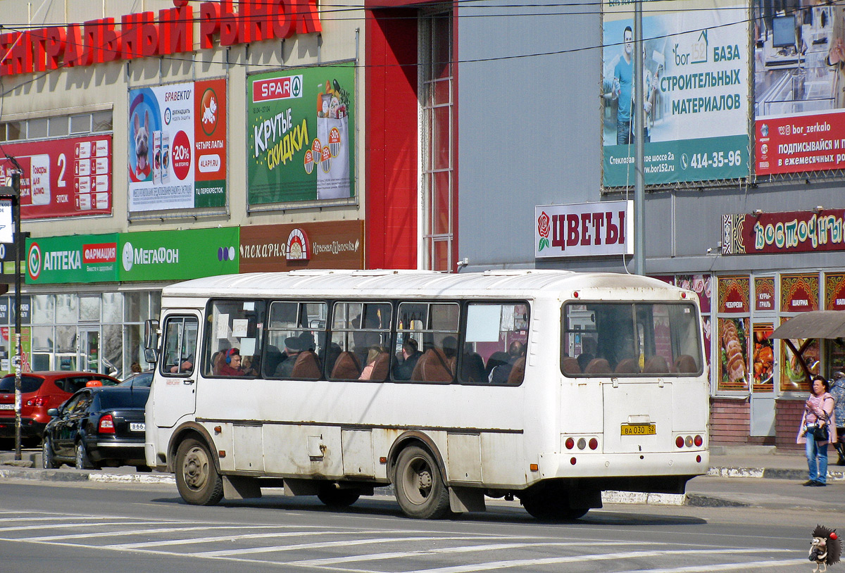 Нижегородская область, ПАЗ-4234-04 № ВА 030 52