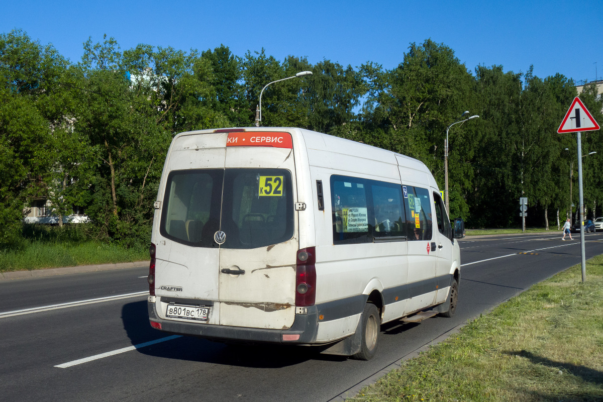 Санкт-Петербург, БТД-2219 (Volkswagen Crafter) № В 801 ВС 178