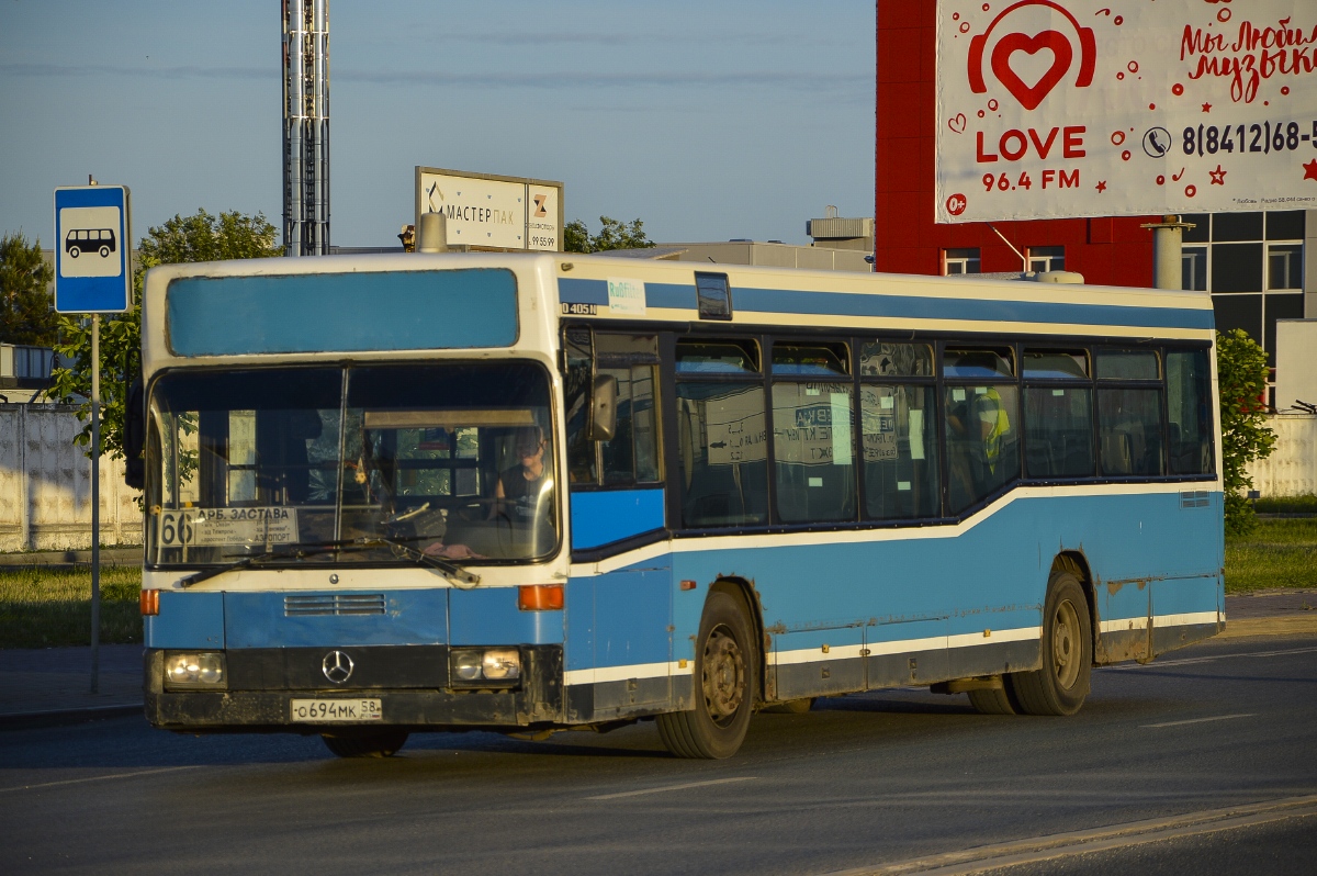 Penza region, Mercedes-Benz O405N2 Nr. О 694 МК 58