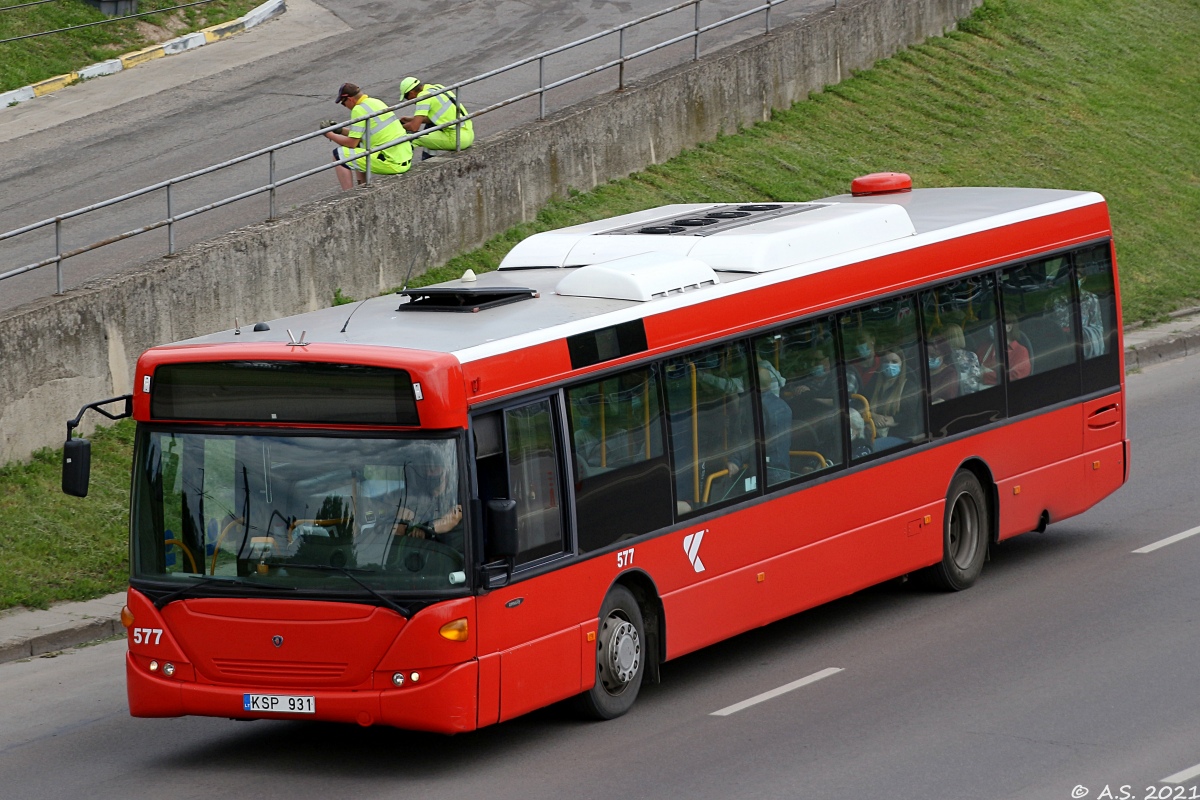 Литва, Scania OmniCity II № 577