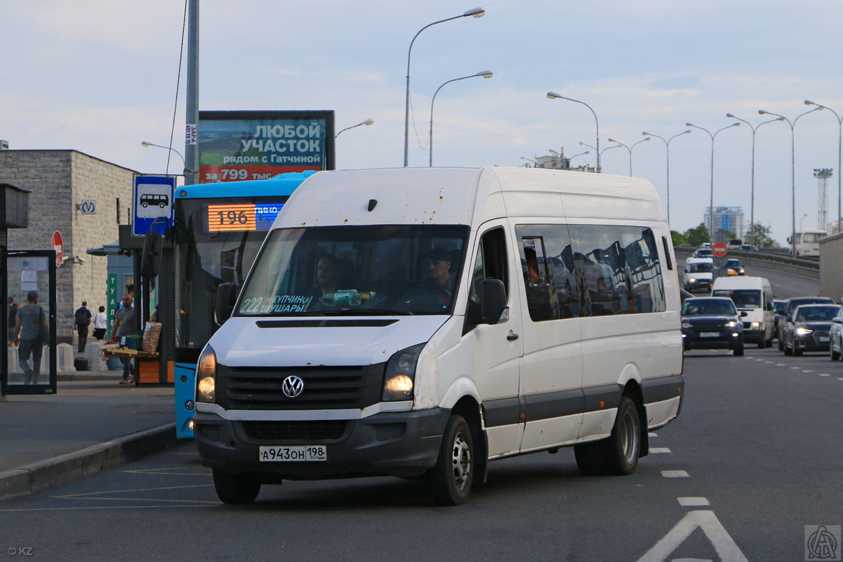 Санкт-Петербург, БТД-2219 (Volkswagen Crafter) № А 943 ОН 198