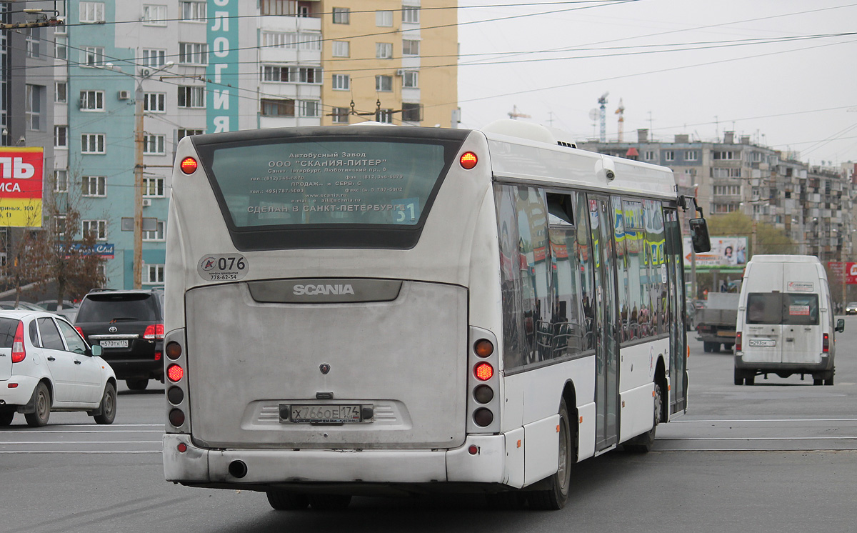 Челябинская область, Scania OmniLink II (Скания-Питер) № 076